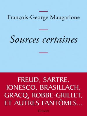 cover image of Sources certaines